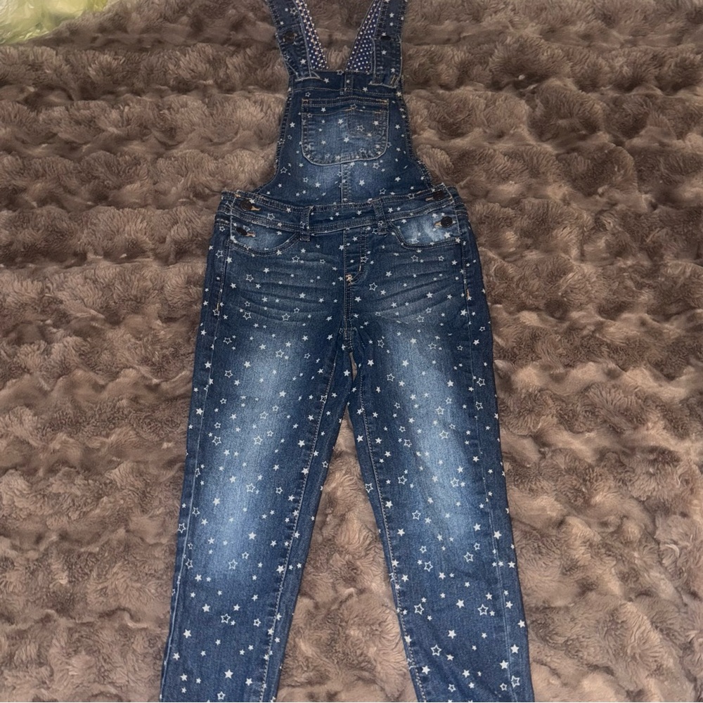 Lei Blue Denim Overalls Classic Style